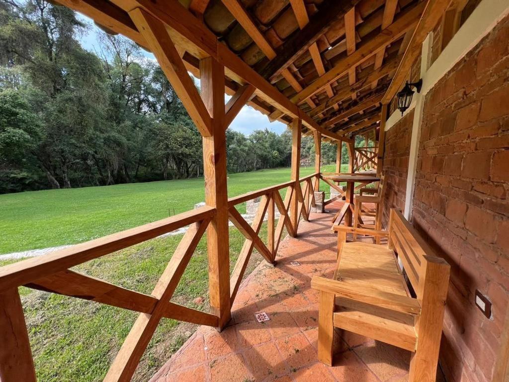 Rancho Campestre Virgen Del Rio Hotel Zacatlán Exterior foto